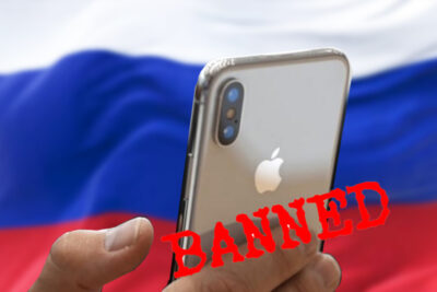 why is russia banning apple iphones and ipads after applepay