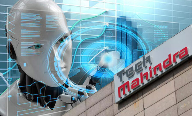why is tech mahindra training ai skills to its 8000 employees