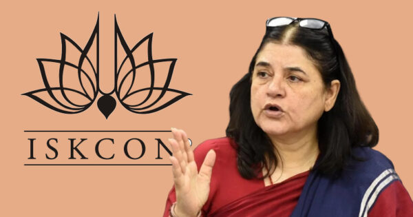 iskcon slams maneka gandhi over her fake claims regarding cows