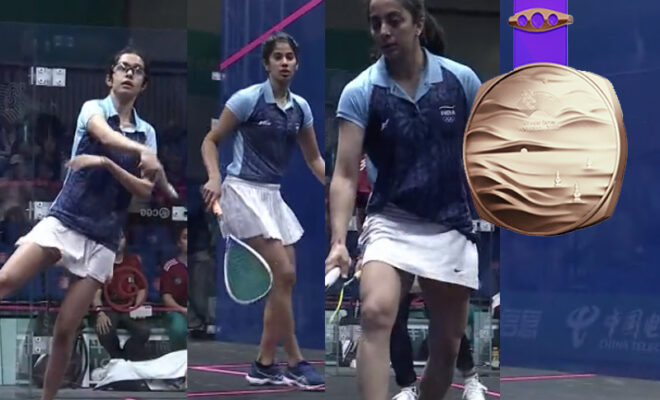 indian women's squash team secures bronze in asian games semifinals
