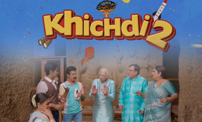'khichdi 2 mission paanthukistan' brings laughter with a secret mission