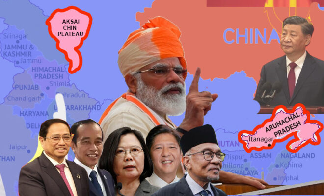 after india 5 more countries slammed china over its new map