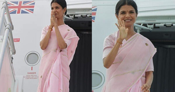 akshata murtys saree look makes fashion history at g20 meet