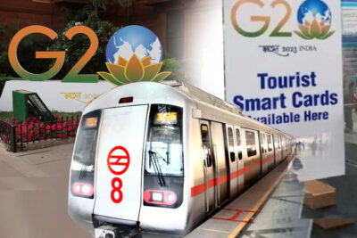 g20 summit delhi metro launches tourist smart cards