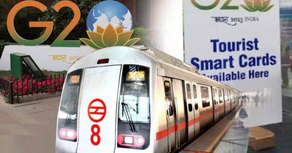 g20 summit delhi metro launches tourist smart cards