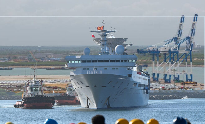 hidden geopolitical agendas of chinas research ship near sri lanka