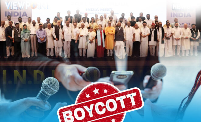 i n d i alliance boycotts 14 news journalists right or wrong
