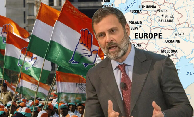 is rahul gandhis europe trip led congress losing its leaders