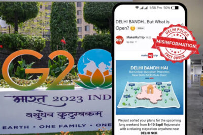 makemytrip issues fake claims in delhi during g20 summit