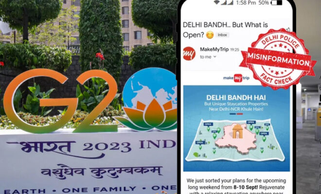 makemytrip issues fake claims in delhi during g20 summit