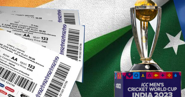 odi world cup 2023 broker ask 19 5 lakh for ind vs pak match