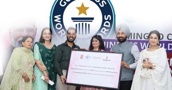 5 lakh sanitary pads distributed in 1 day set guinness world record