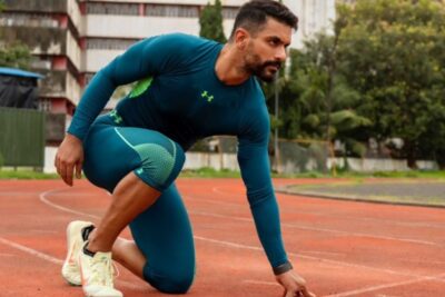 angad bedi wins gold at international masters 2023 athletics championship