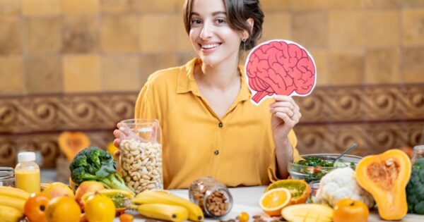 eat right, think bright stomach controls brain