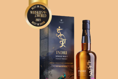 india’s indri whisky named as world’s best whisky in 2023