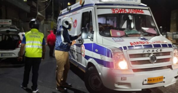 bengaluru ambulance races against time