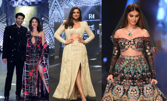 bollywood stars shine at mumbais lakme fashion week 2023