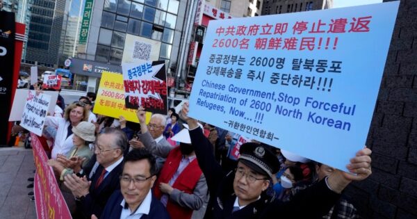 china sends north koreans back against human rights pledge