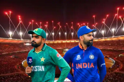 cricket or concert india vs pakistan match gets a musical twist