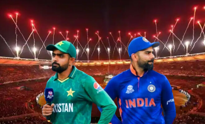 cricket or concert india vs pakistan match gets a musical twist