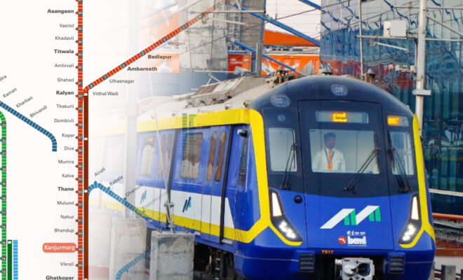 finally navi mumbai to get its first metro line after 12 years wait