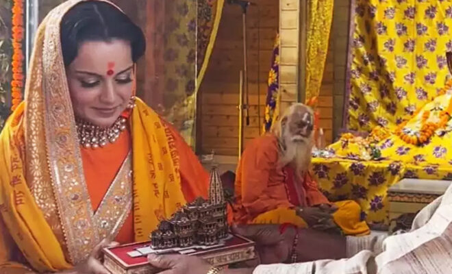 kangana ranaut visits ram mandir