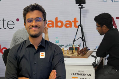 karthikeyan murali beats world no 1 magnus carlsen classical chess