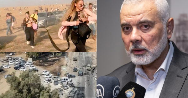 hamas chief discussing a truce amid brutal massacre at israel music festival