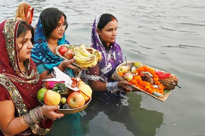 how is chhath puja connected to the ramayana and mahabharata