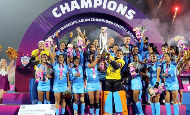 india beat japan in women's asian champions trophy finals