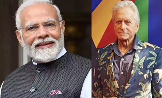 india is in very good hands first antman michael douglas at iffi 2023