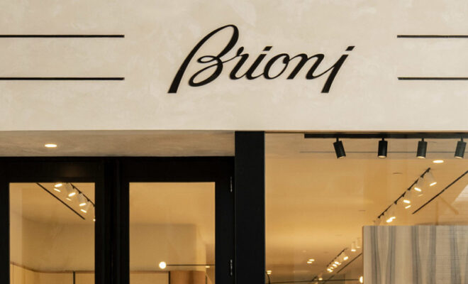 italian luxury brand ‘brioni’ enters indian market with its 1st boutique