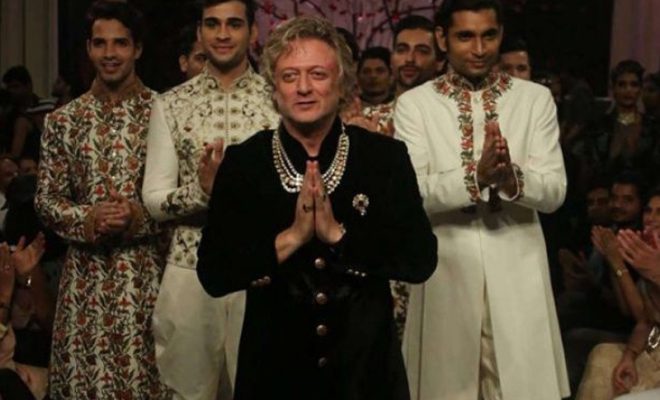 prominent indian fashion designer rohit bal placed on ventilator support