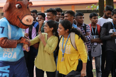volunteers become the heartbeat of the 37th national games in goa