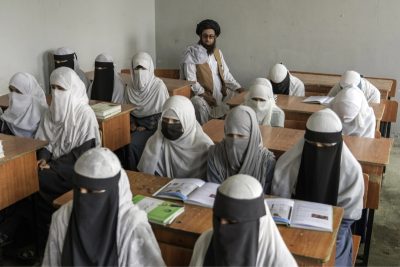 afghan schoolgirls’ education is over after finishing their class 6