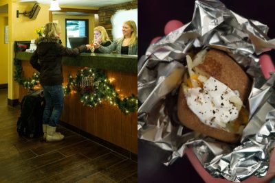 company gives employee baked potato as christmas bonus with burden of tax