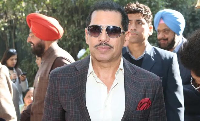 ed names robert vadra in money laundering case for first time