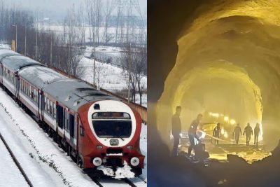 indian railways connects kashmir valley with rest of india through usbrl