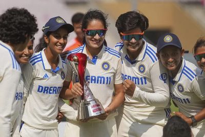 indian women's cricket team clinches record breaking test victory vs england