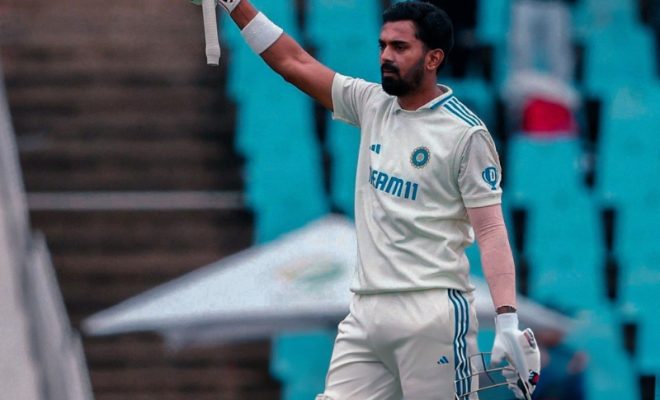 kl rahul's century steals the show in test match against south africa