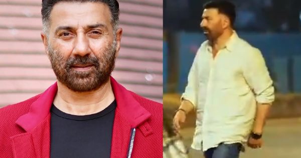 why was sunny deol roaming drunk on mumbai streets