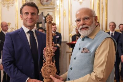 pm modi, french president emmanuel macron to hold talks in jaipur