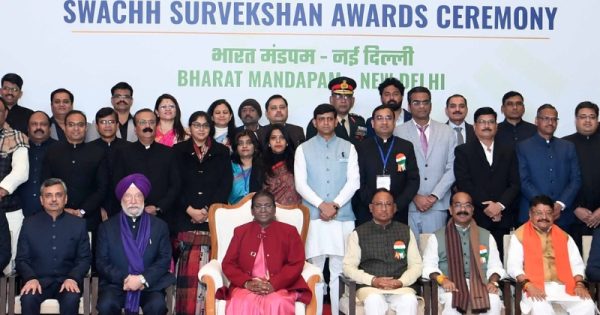 swachh suvekshan 2023 awards indore, surat rank as cleanest cities in india