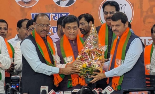 former maharashtra cm ashok chavan quits congress, joins bjp