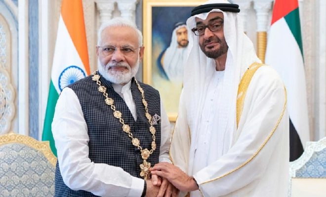 india and uae continue high level visits, collaborate to address global issues