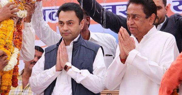 kamal nath, son nakul nath to switch from congress to bjp sources