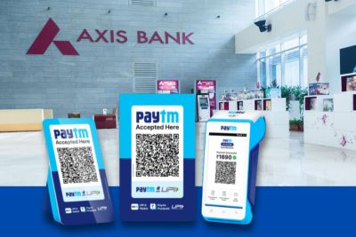 paytm collaborates with axis bank, paytm qr; soundbox will keep working