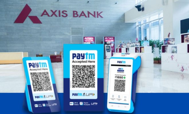 paytm collaborates with axis bank, paytm qr; soundbox will keep working