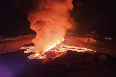 iceland's volcanic eruption losing steam