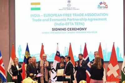 india and 4 european nations inks $100bn trade pact